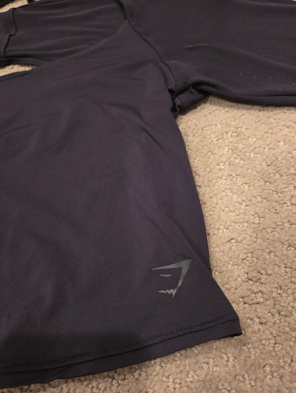 Gymshark long sleeve black top - Picture 2 of 3